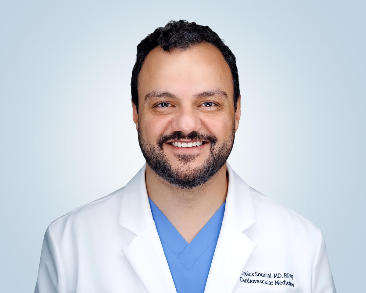 Headshot of Kirolus Sourial, MD, FACC, RPVI